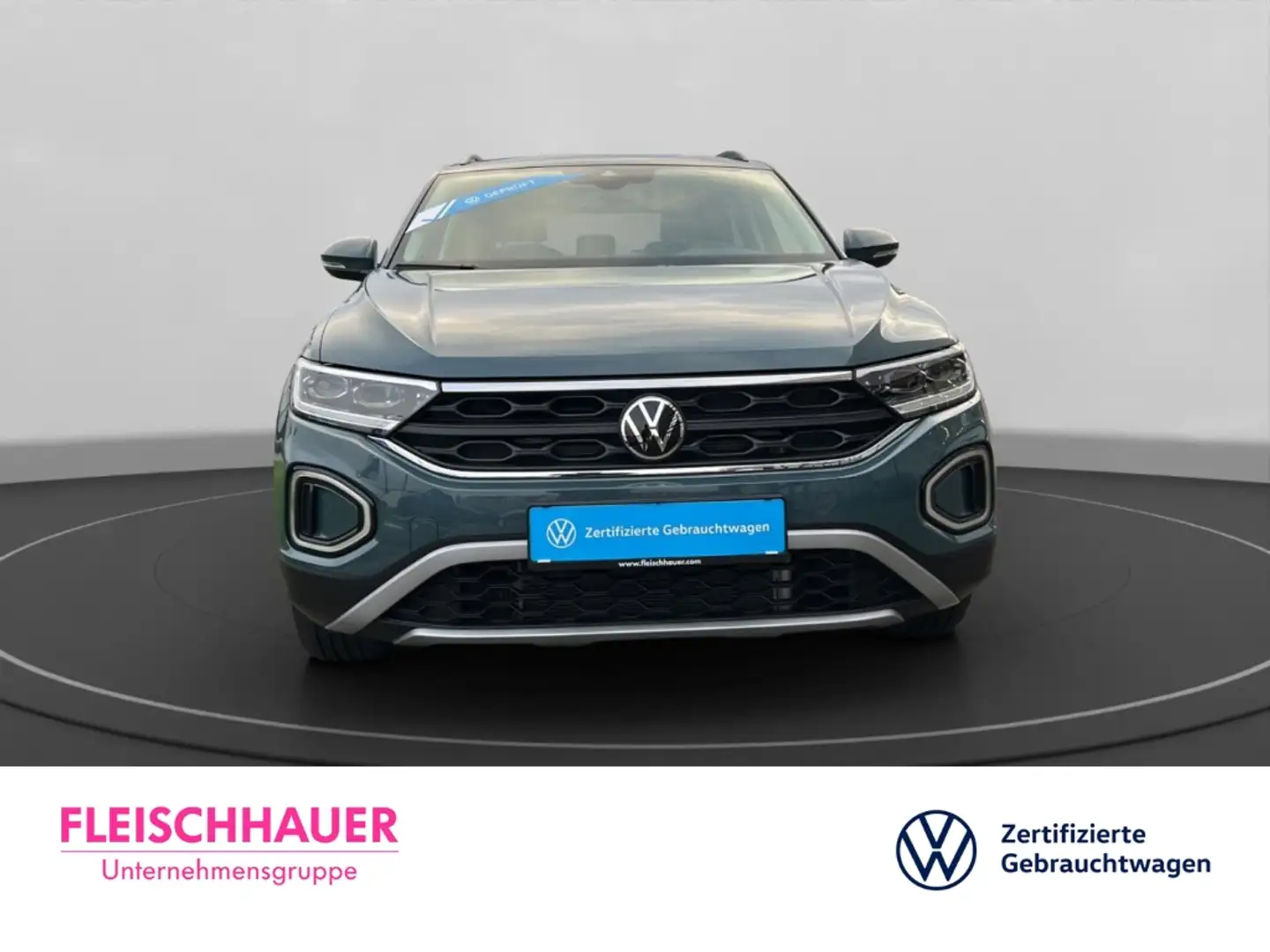 Volkswagen T-Roc Move 1.5 Life+SHZ+KAMERA+ACC+DAB+NAVI Blau - 2