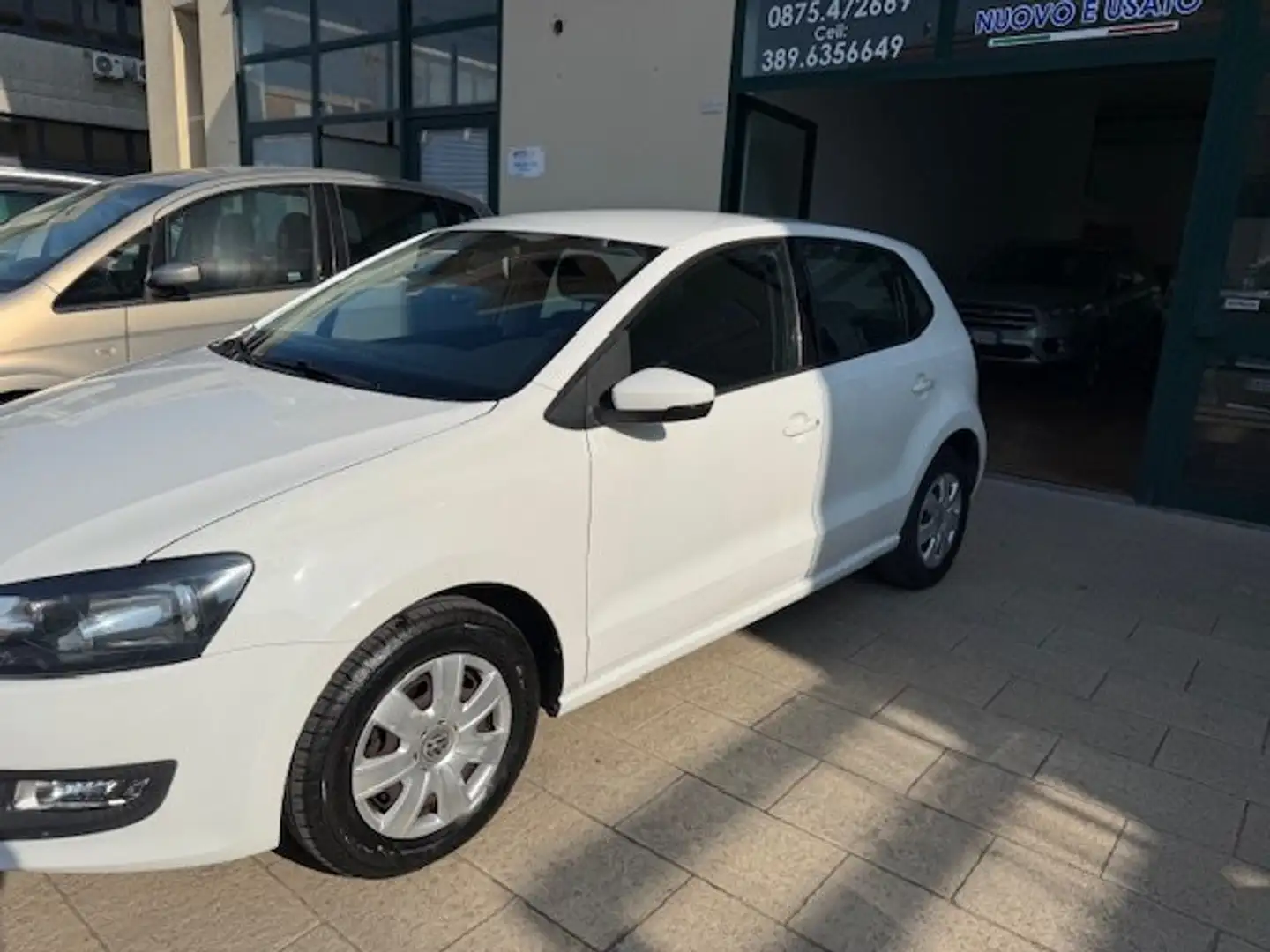 Volkswagen Polo Polo V 2009 5p 1.2 tdi Comfortline Bianco - 2