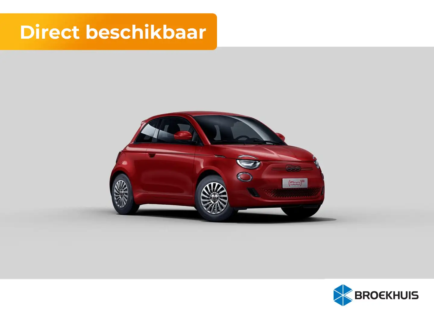 Fiat 500e Red Automaat Rood - 1