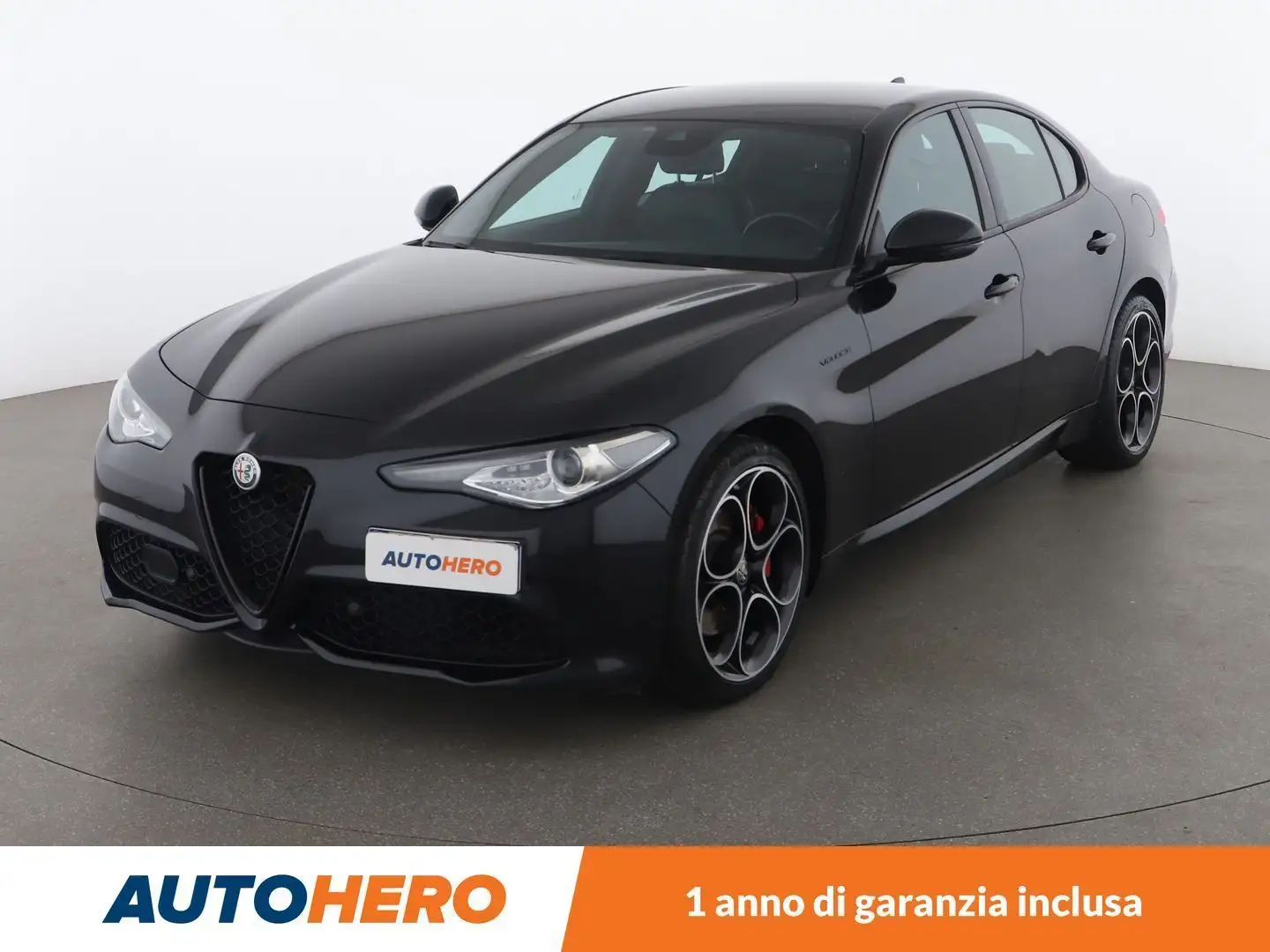 Alfa Romeo Giulia 2.2 JTDM Veloce 210 CV AT8 Q4 Nero - 1