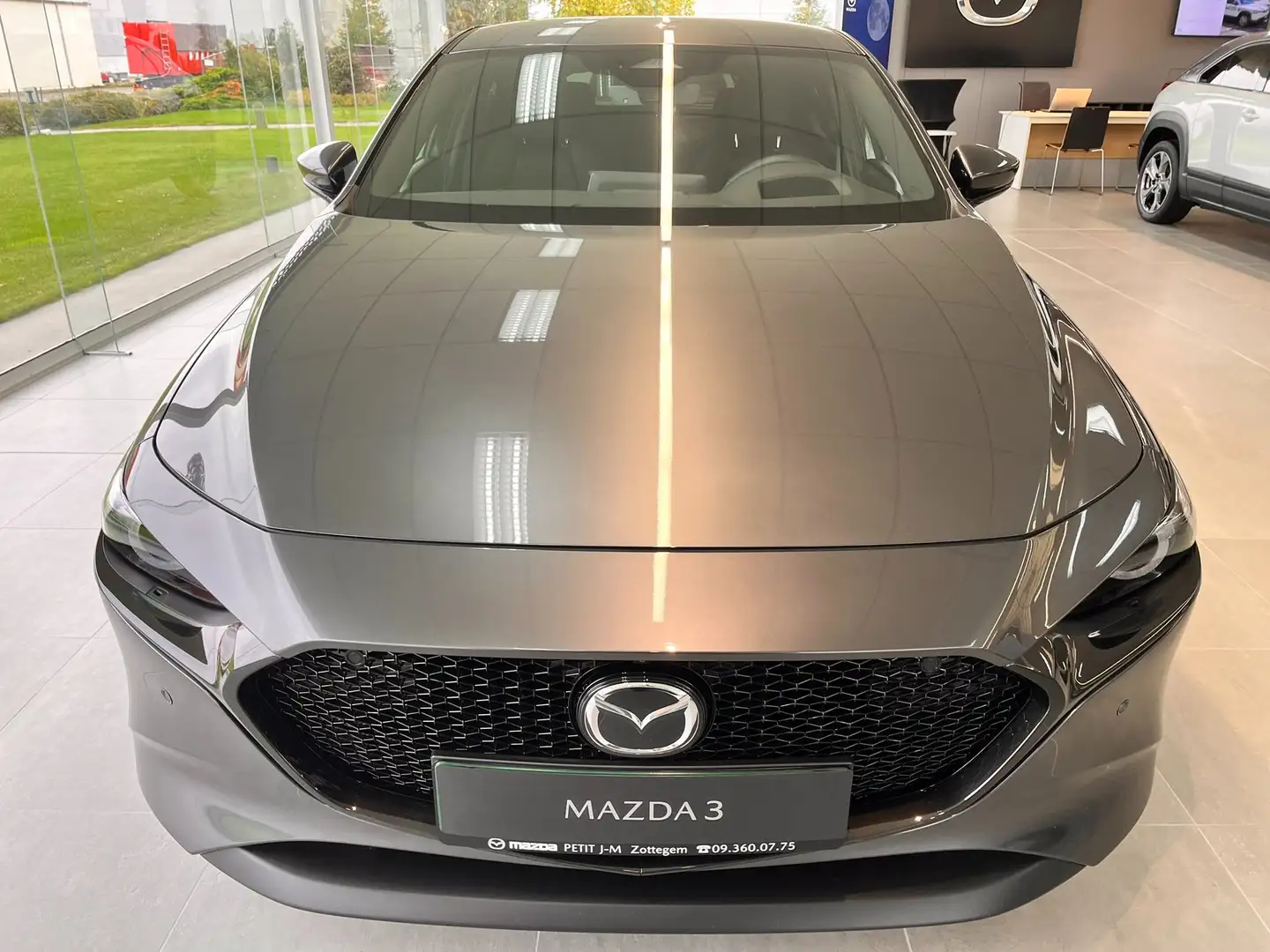 Mazda 3 3 e-SKYACTIV-X 186 M HYBRID Aut. EXCLUSIVE-LINE Gris - 2