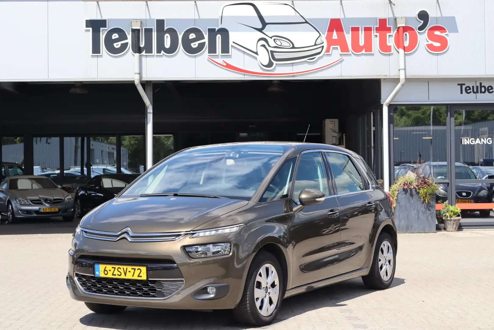 Citroen C4 Picasso 1.6 VTi Tendance Achteruitrij Camera, Navigatie, C Bruin - 1