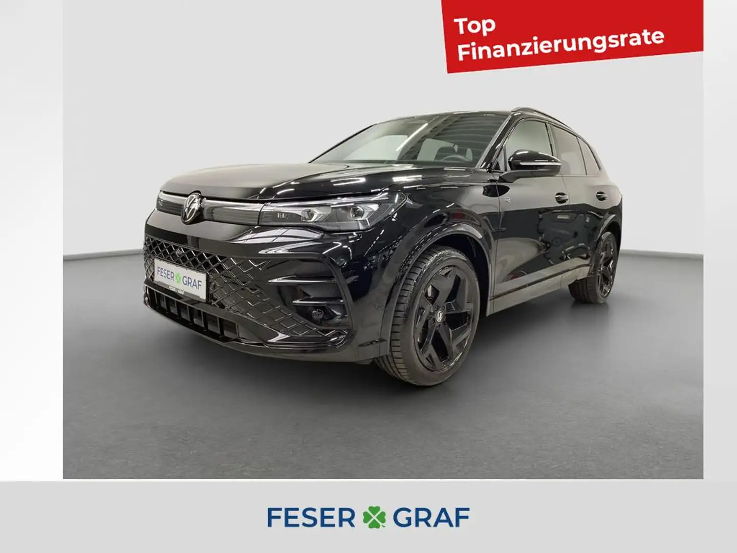Volkswagen Tiguan R-Line 1,5eTSI 110kW DSG AHK Black Matrix Schwarz - 1