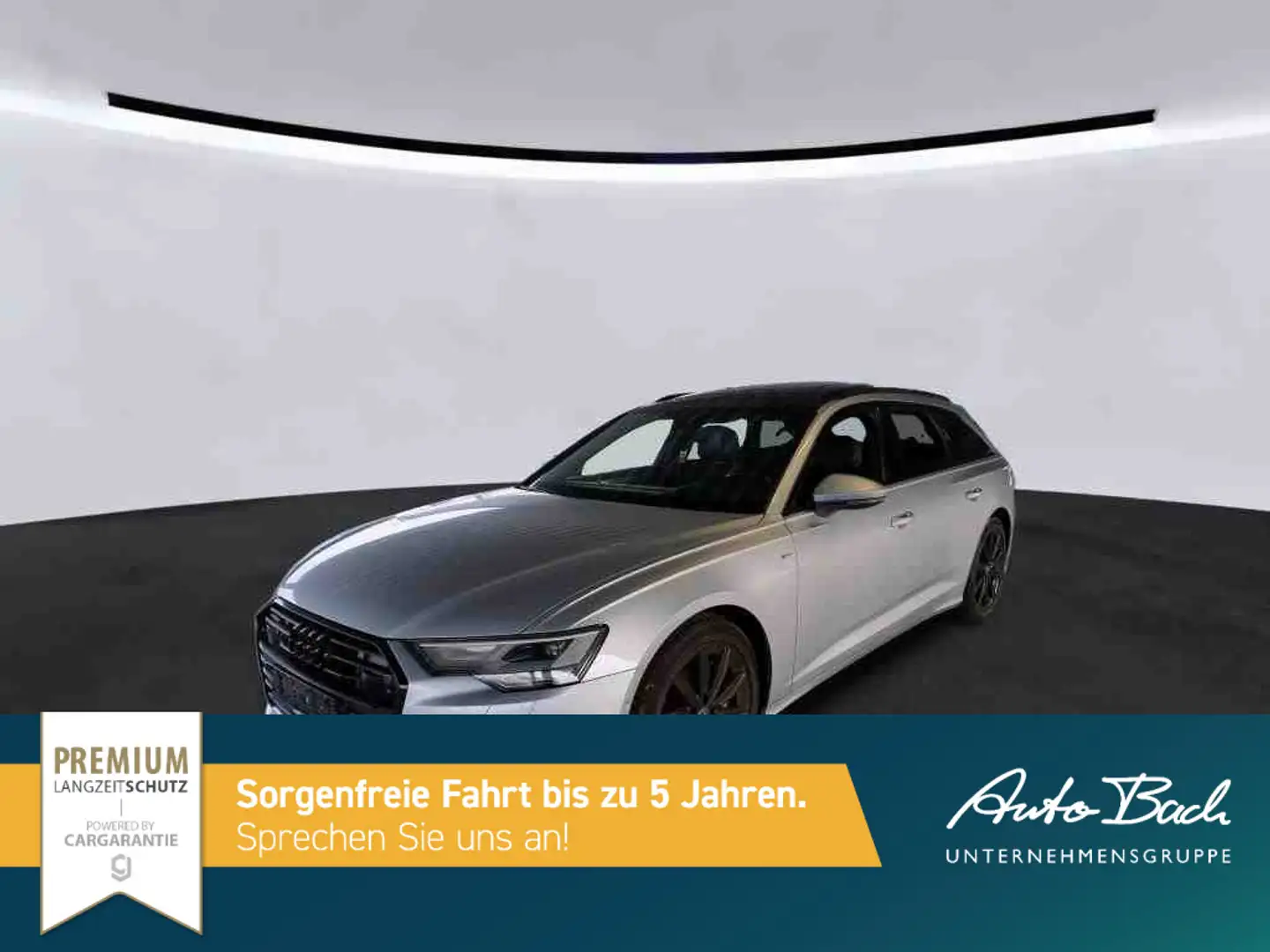 Audi A6 S line 55TFSI qu Navi LED HuD Panorama Silber - 2