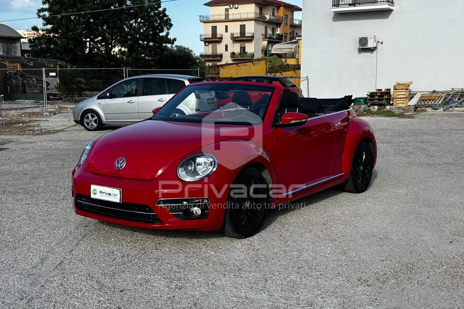 Volkswagen Maggiolino Maggiolino Cabrio 2.0 TDI Design BlueMotion Techno Rosso - 1