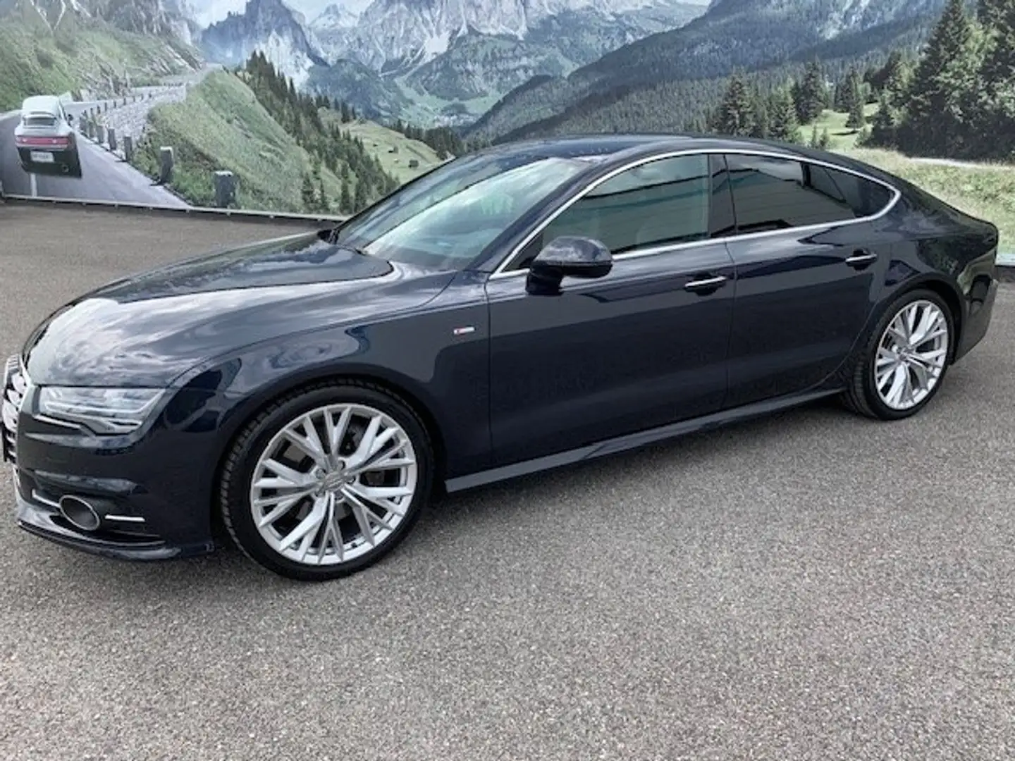 Audi A7 Sportback 3,0 TDI quattro S-tronic Blue - 1