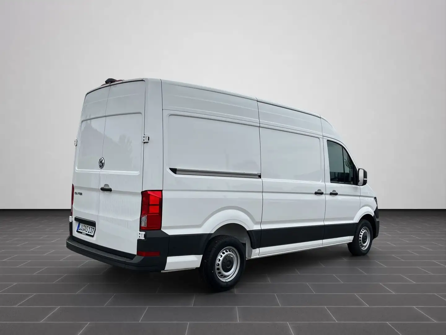 Volkswagen Crafter 35 Kasten HD 2.0 TDI Einzelsitze|SHZ|Nav Weiß - 2
