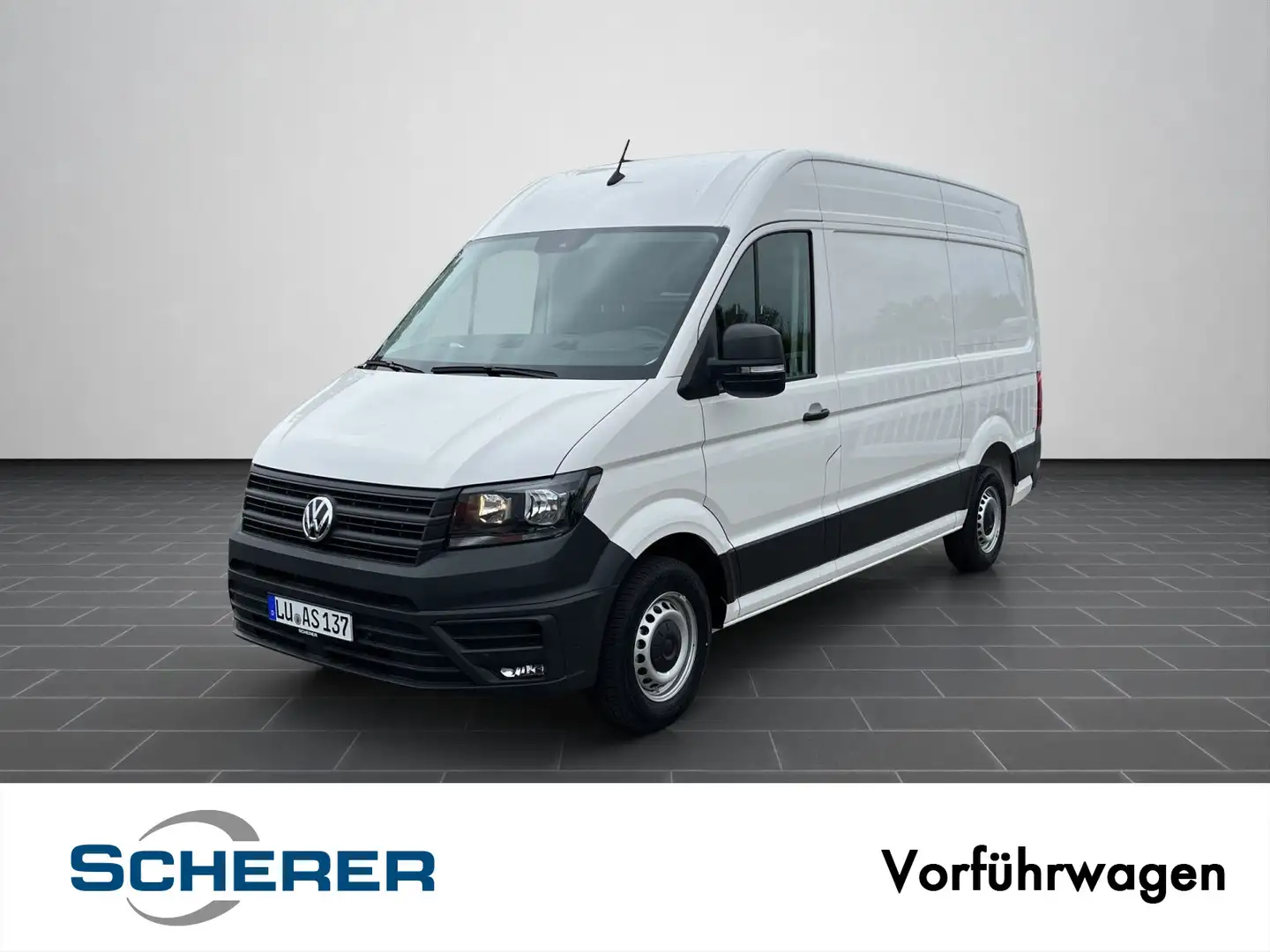 Volkswagen Crafter 35 Kasten HD 2.0 TDI Einzelsitze|SHZ|Nav Weiß - 1