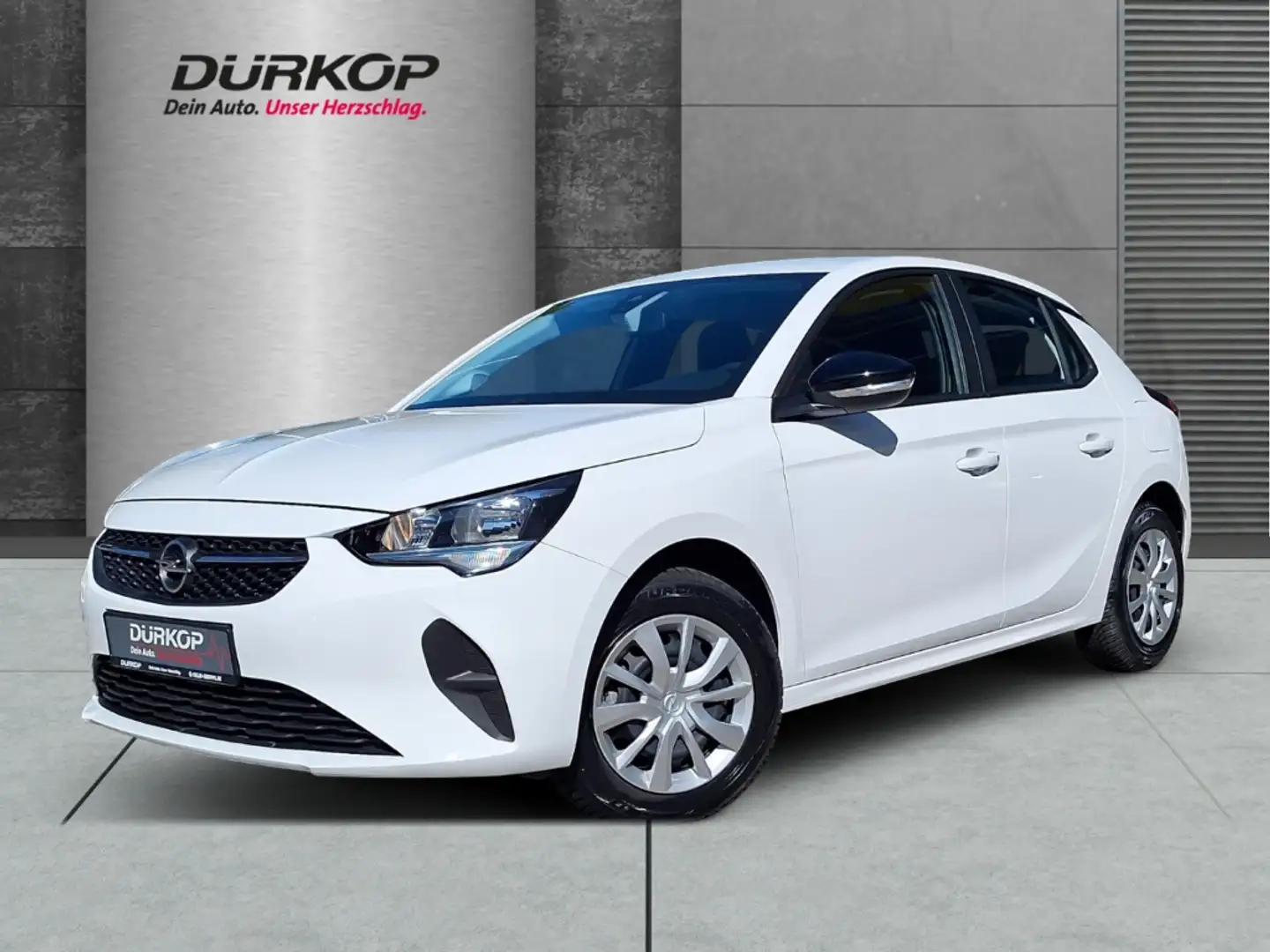 Opel Corsa F Edition Klima PDC Tempomat erst 7.300 km Weiß - 1