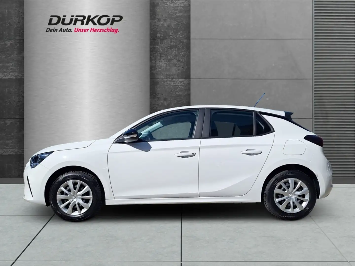 Opel Corsa F Edition Klima PDC Tempomat erst 7.300 km Weiß - 2