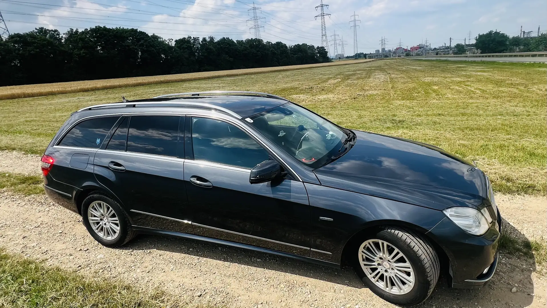 Mercedes-Benz E 220 T Elegance CDI Aut. Gris - 1