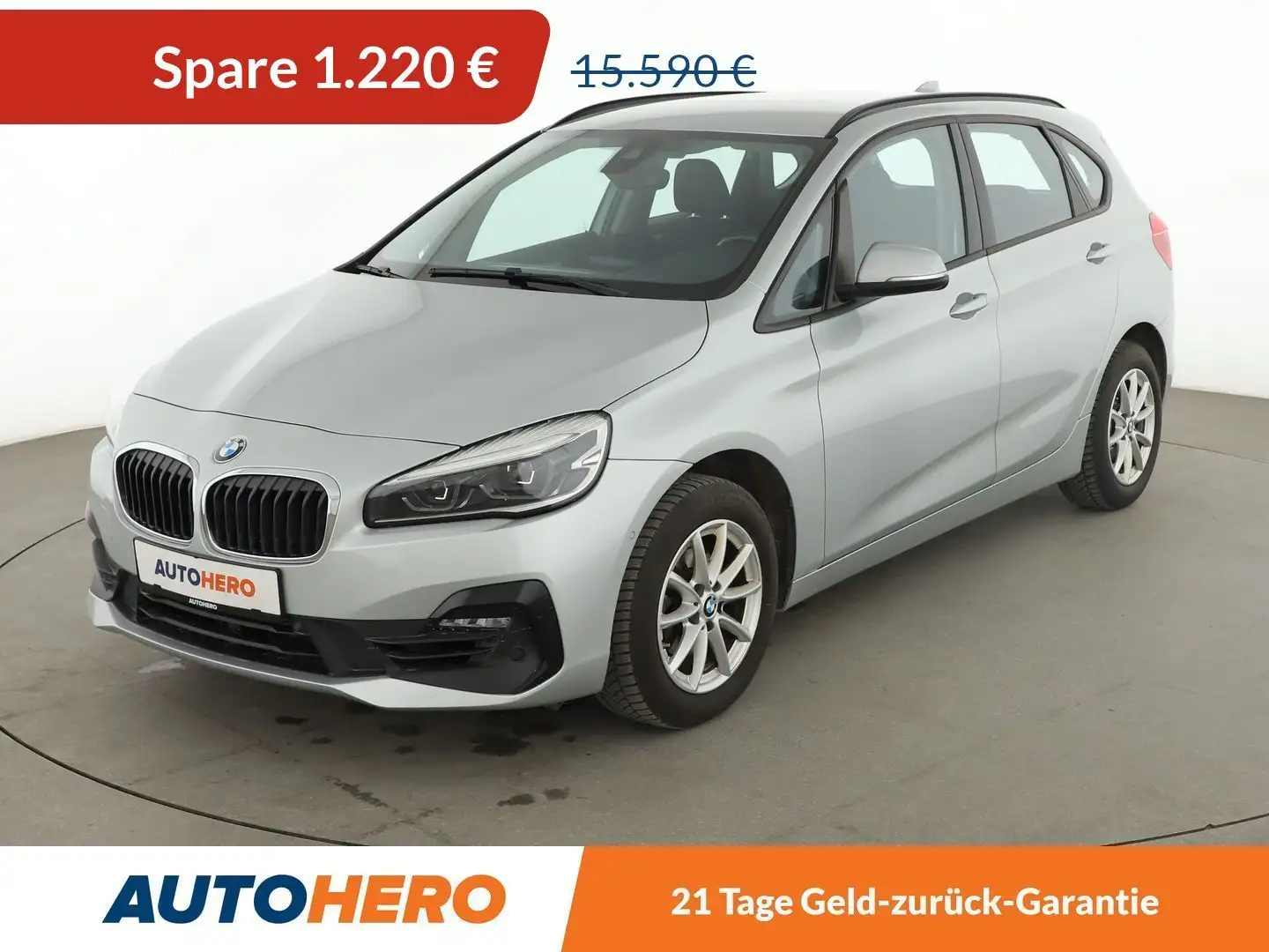 BMW 216 216i Active Tourer Advantage*NAVI*LED*TEMPO* Grau - 1