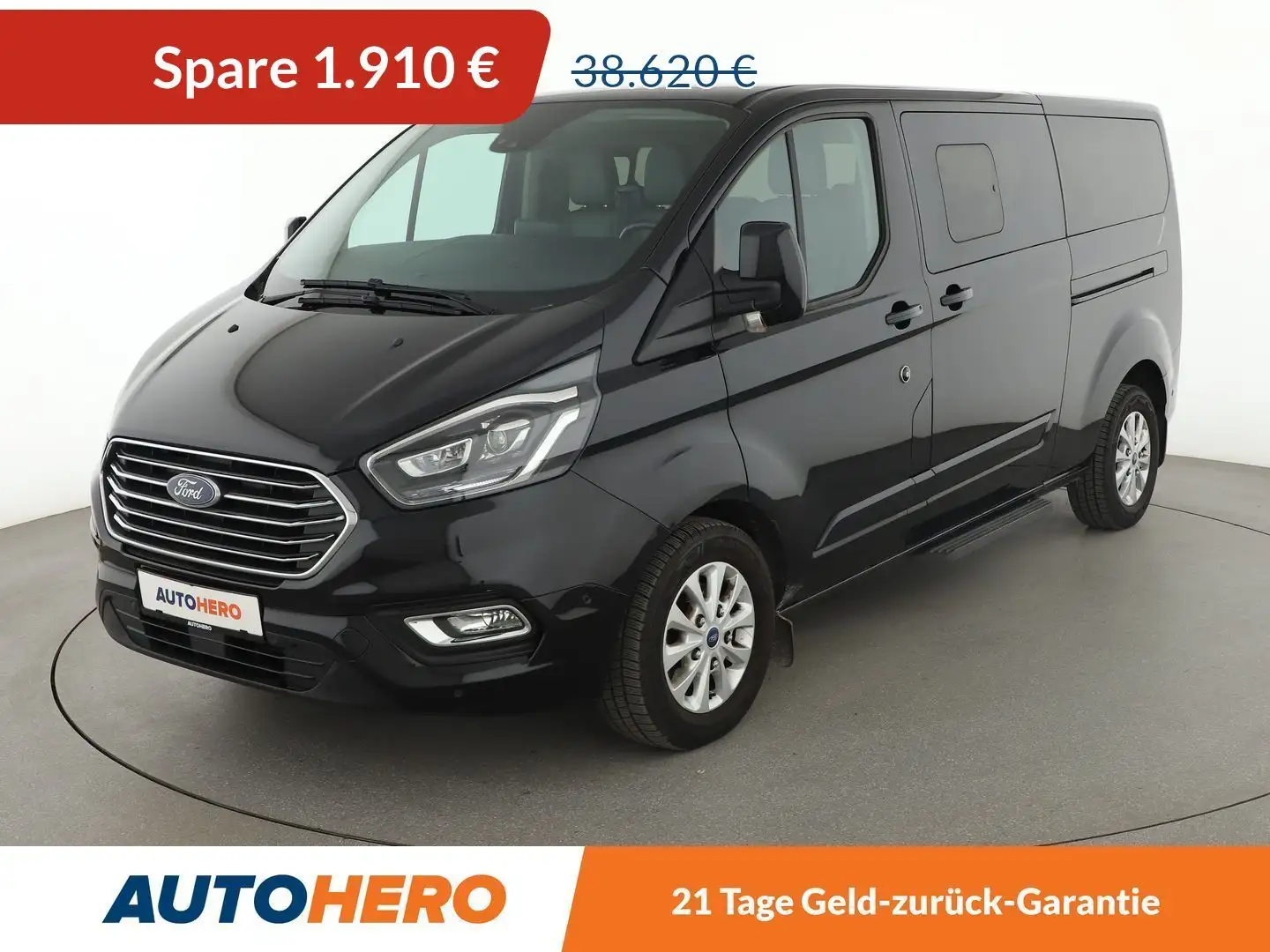 Ford Tourneo Custom 2.0 TDCi 320 L2 Tourneo Titanium X Aut.*ACC* Schwarz - 1