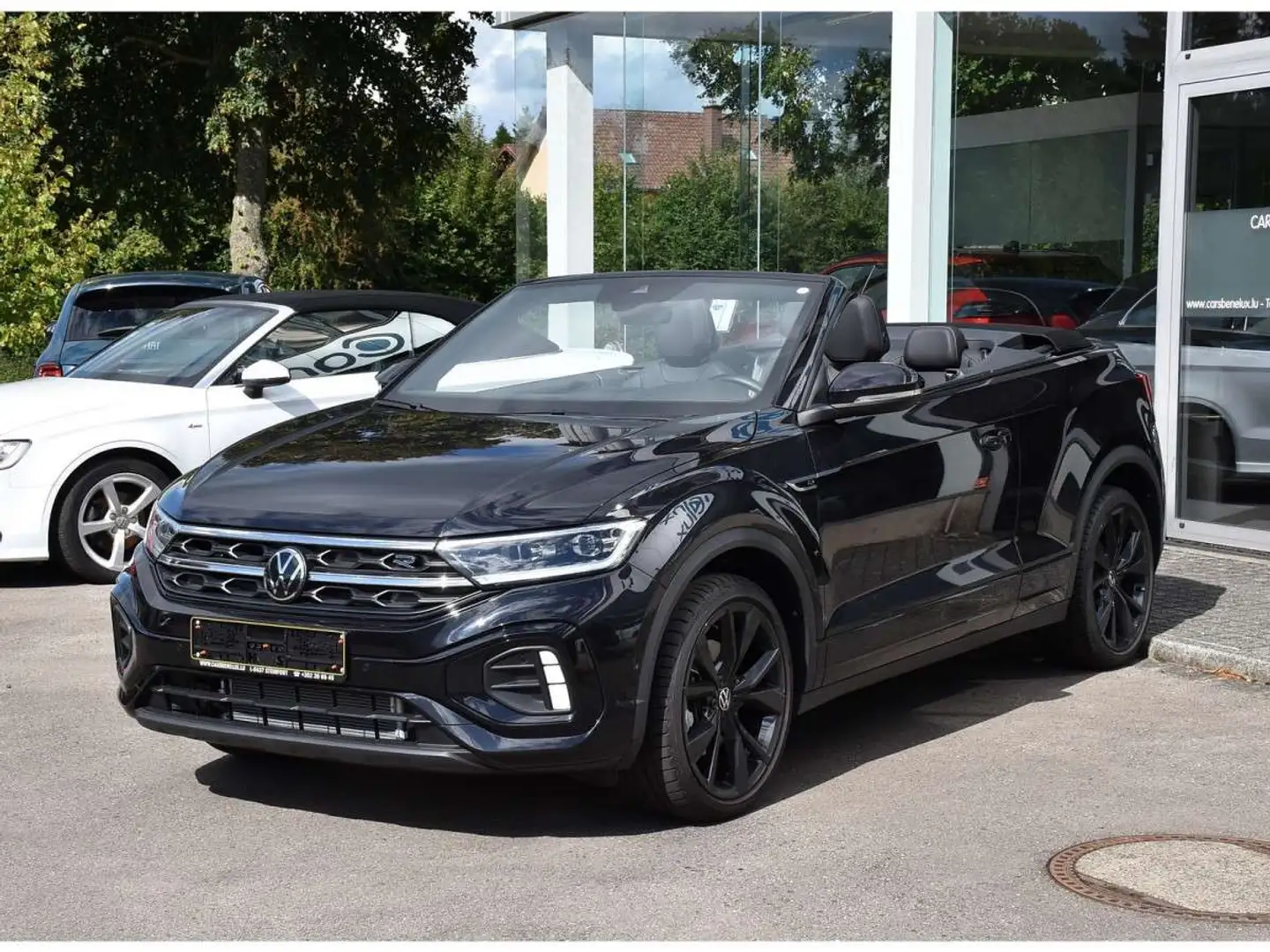 Volkswagen T-Roc Cabrio 1.5 TSI R-Line DSG CUIR ACC LANE GPS CAM Noir - 2