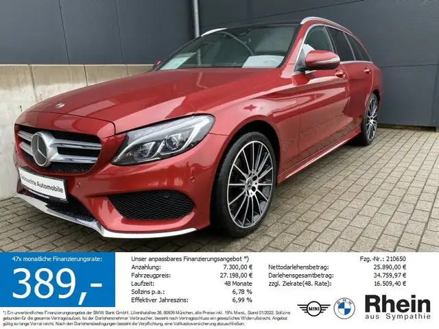 Mercedes-Benz C 400 C400 4M AMG designo SHZ/PANO/LUFT/Burmester