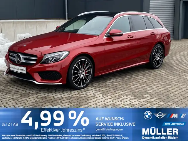 Mercedes-Benz C 400 C400 4M AMG designo SHZ/PANO/LUFT/Burmester
