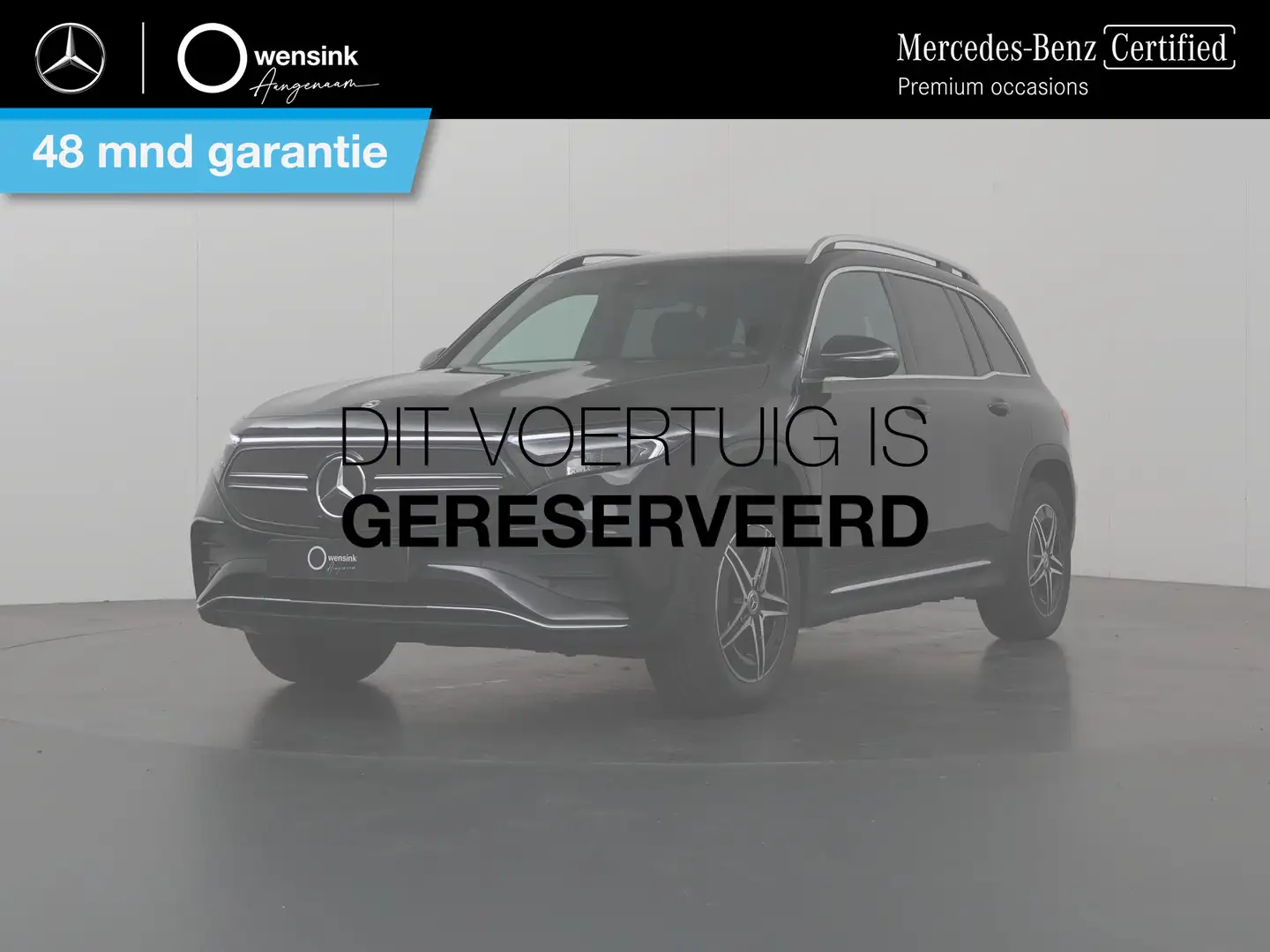Mercedes-Benz EQB 250 AMG Line 67 kWh | AMG | Stoelverwarming | Apple ca Negro - 1