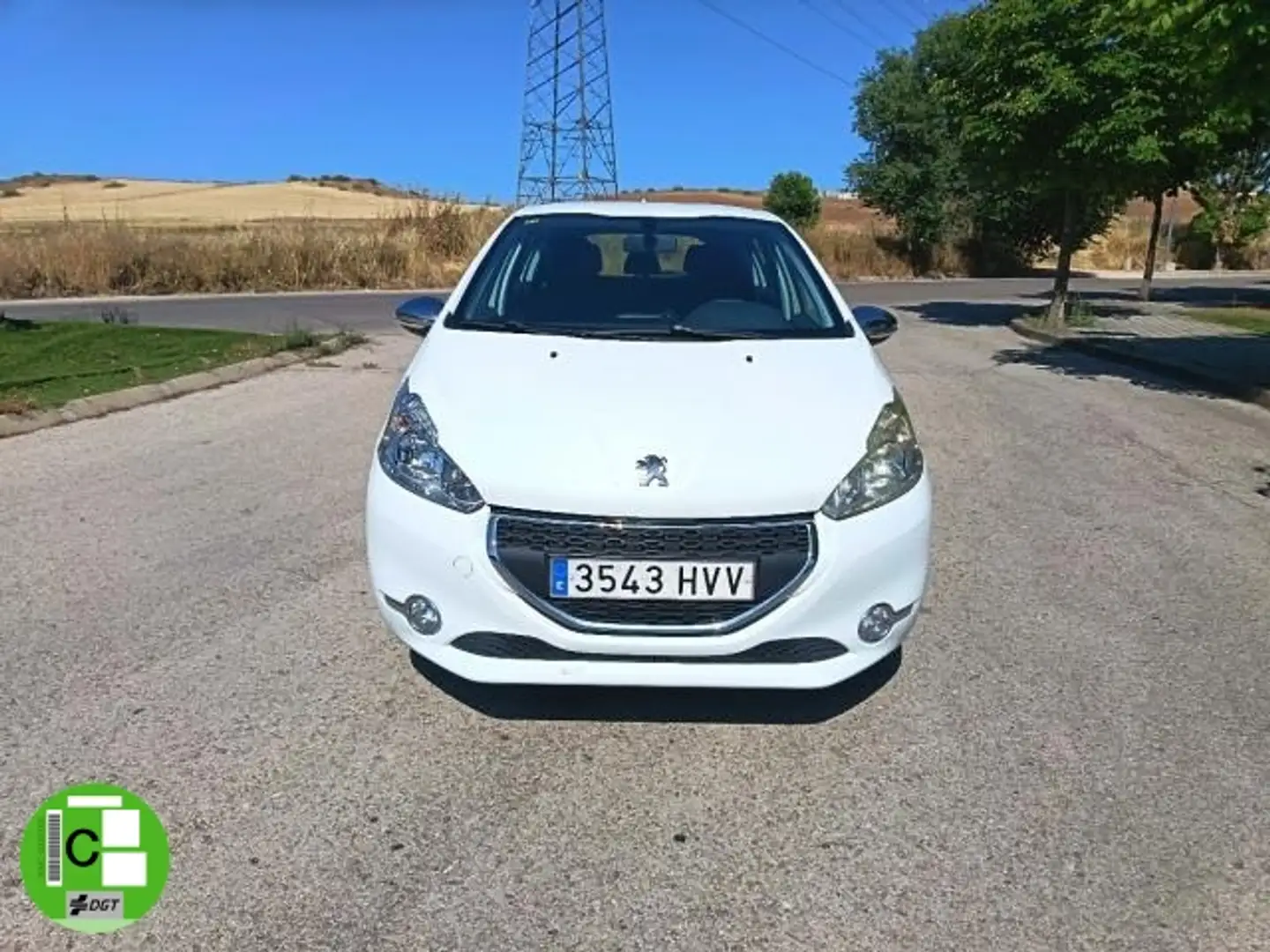 Peugeot 208 1.2 VTi Active Blanc - 2