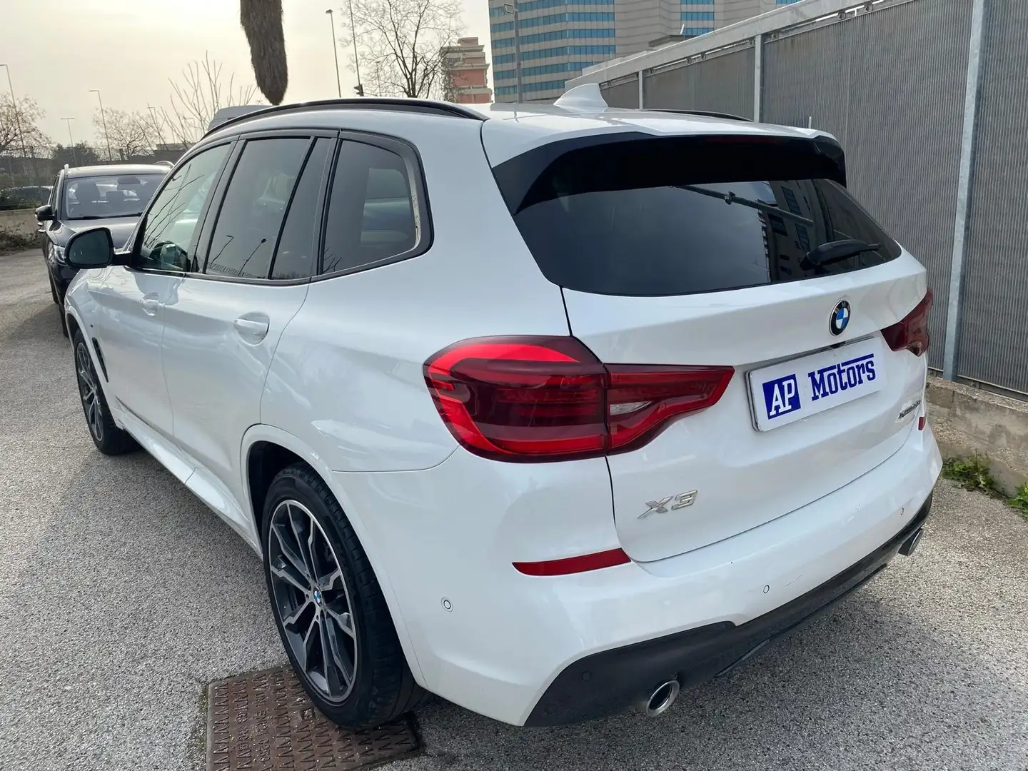 BMW X3 xdrive20d Msport auto 190 Cv LED Pelle Bianco - 2