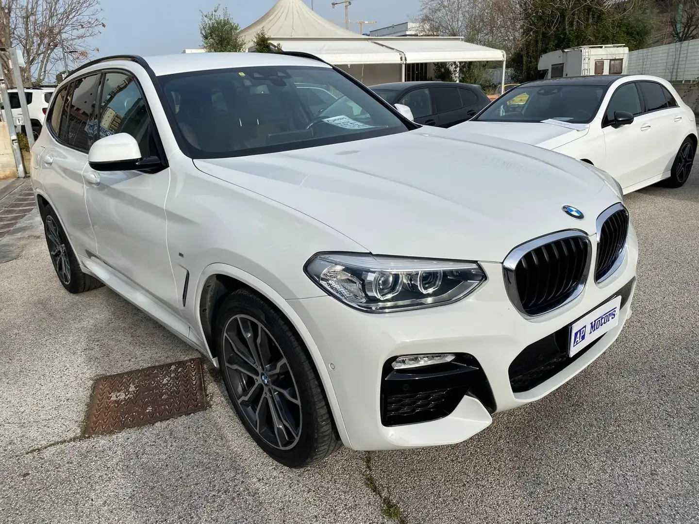 BMW X3 xdrive20d Msport auto 190 Cv LED Pelle Bianco - 1