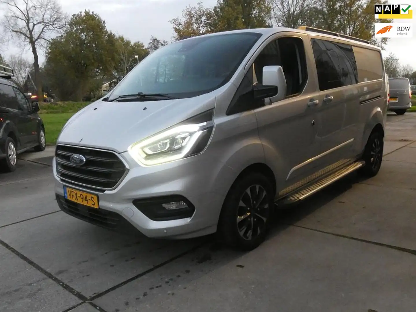 Ford Transit Custom 300 2.0 TDCI L2H1 Limited Dub.cab*170pk* Gris - 1