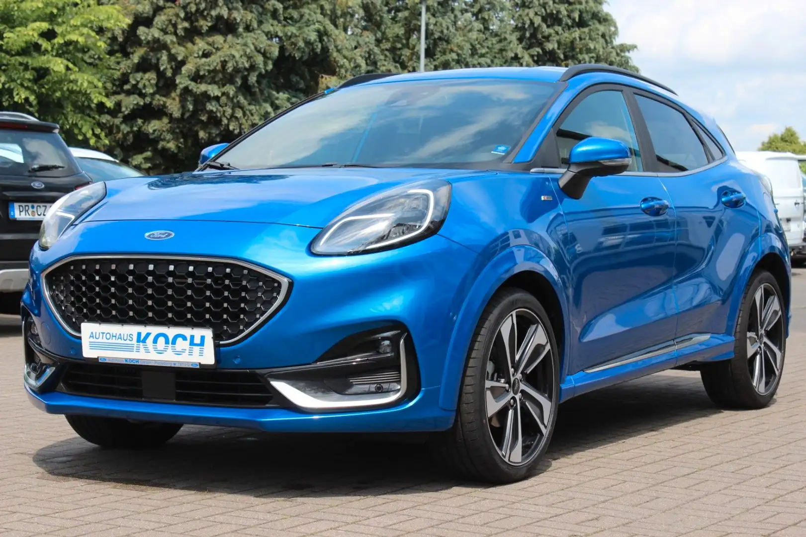 Ford Puma ST-Line Vignale+AUTOM+ACC+LED+AHK Blauw - 1