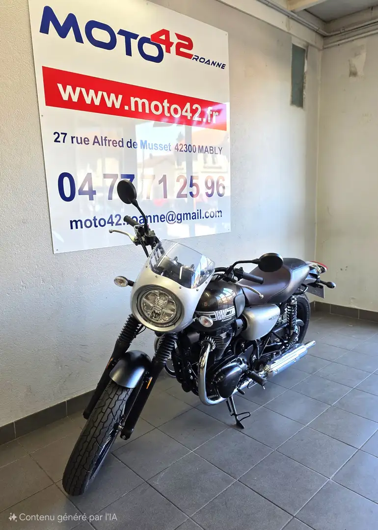 Kawasaki W 800 Brun - 2