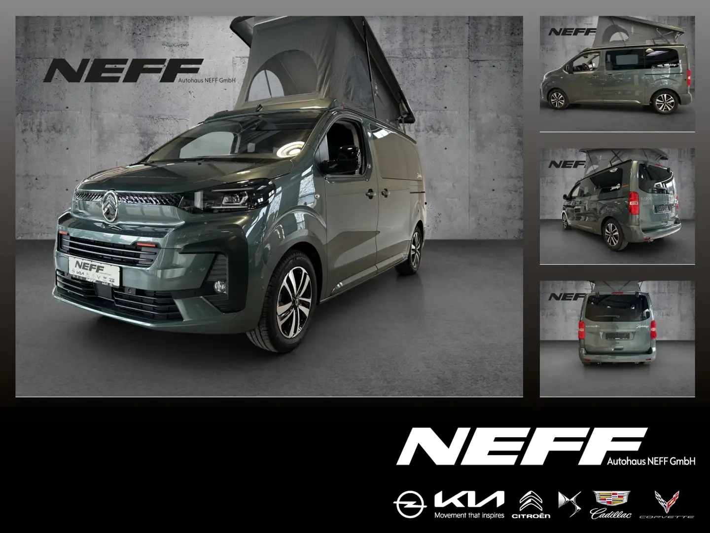 Citroen Holidays 180PS Diesel Automatik Verde - 1