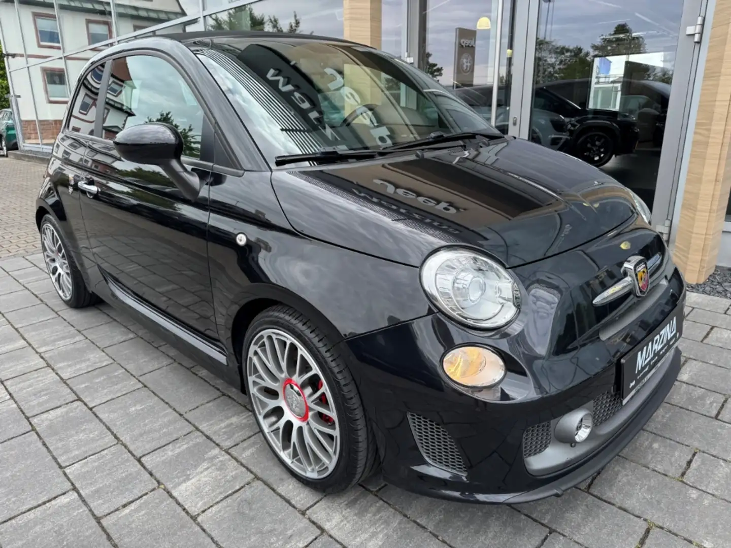 Abarth 500 Cabrio 595 C Turismo 1.4 T-Jet 16V 1.Hand Negru - 2