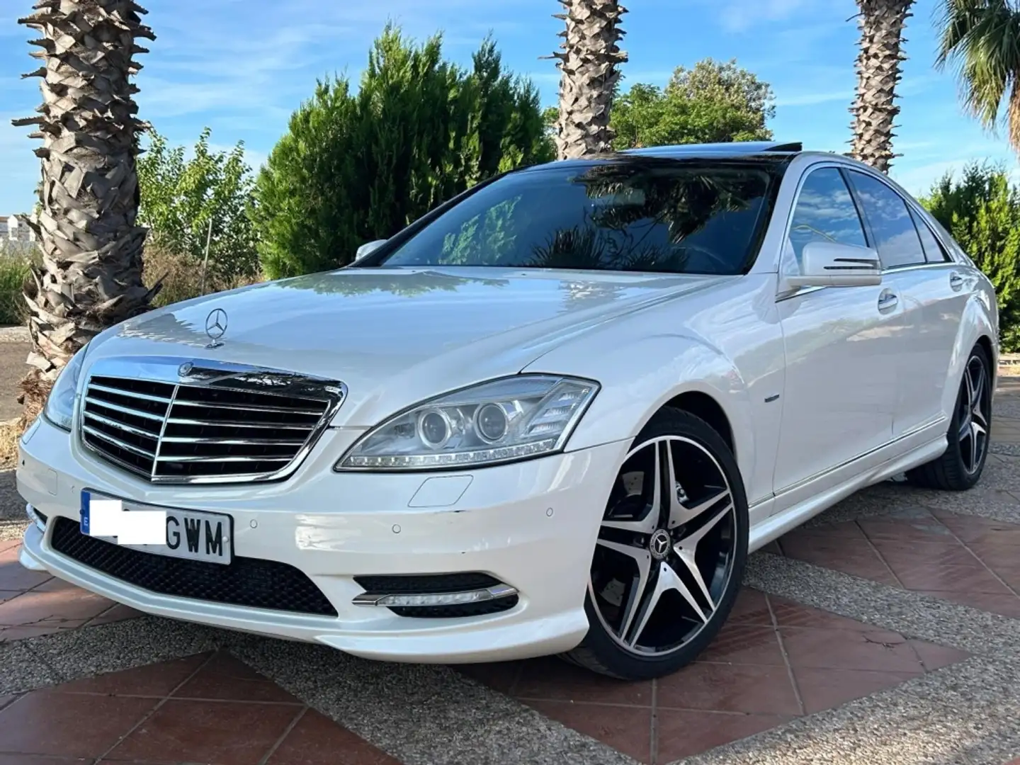 Mercedes-Benz S 350 350CDI BE Aut. Blanc - 2