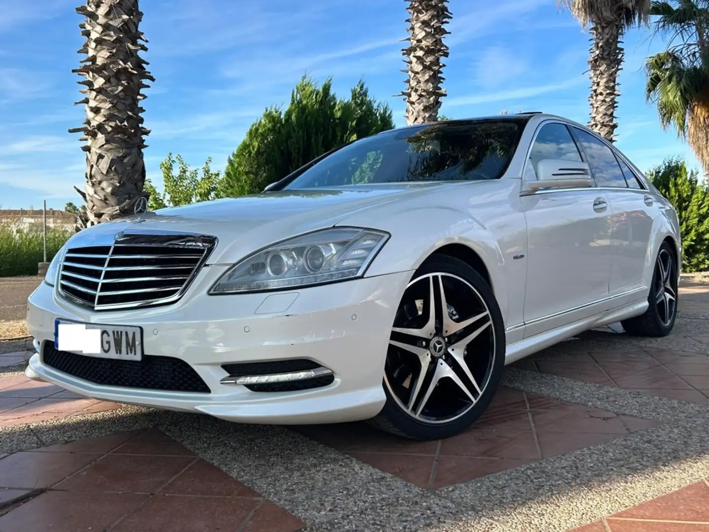 Mercedes-Benz S 350 350CDI BE Aut. Blanc - 1