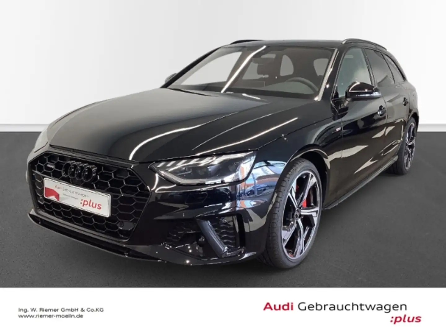 Audi A4 Avant S line 40TDI quattro s tronic Matrix-LED ACC Zwart - 1