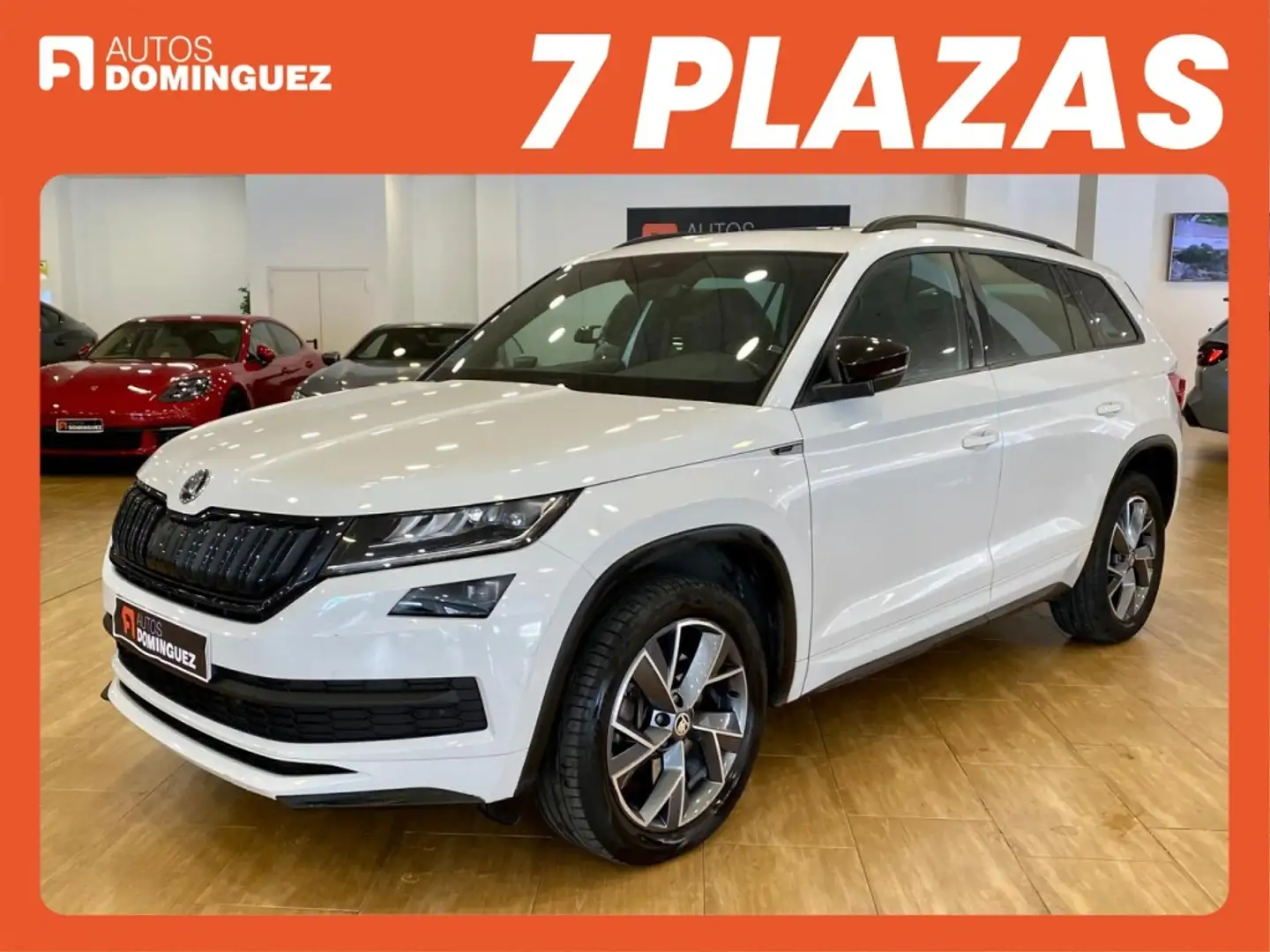 Skoda Kodiaq 2.0TDI AB tech Sportline 4x2 DSG 110kW Blanco - 1