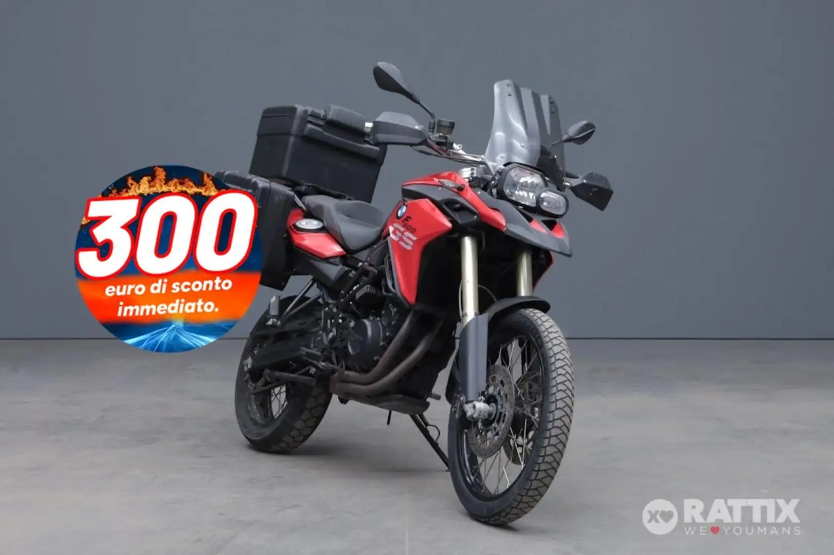 BMW F 800 GS GS abs Rojo - 1