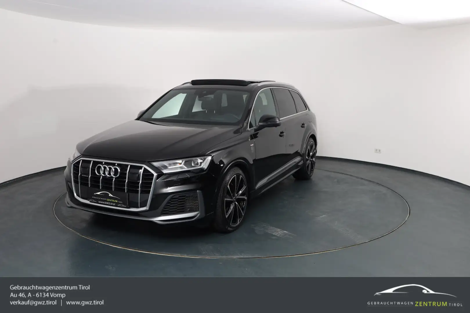 Audi Q7 55 TFSI e PHEV quattro*Sline*PANO*LUFT*HUD*ASSI... Schwarz - 1