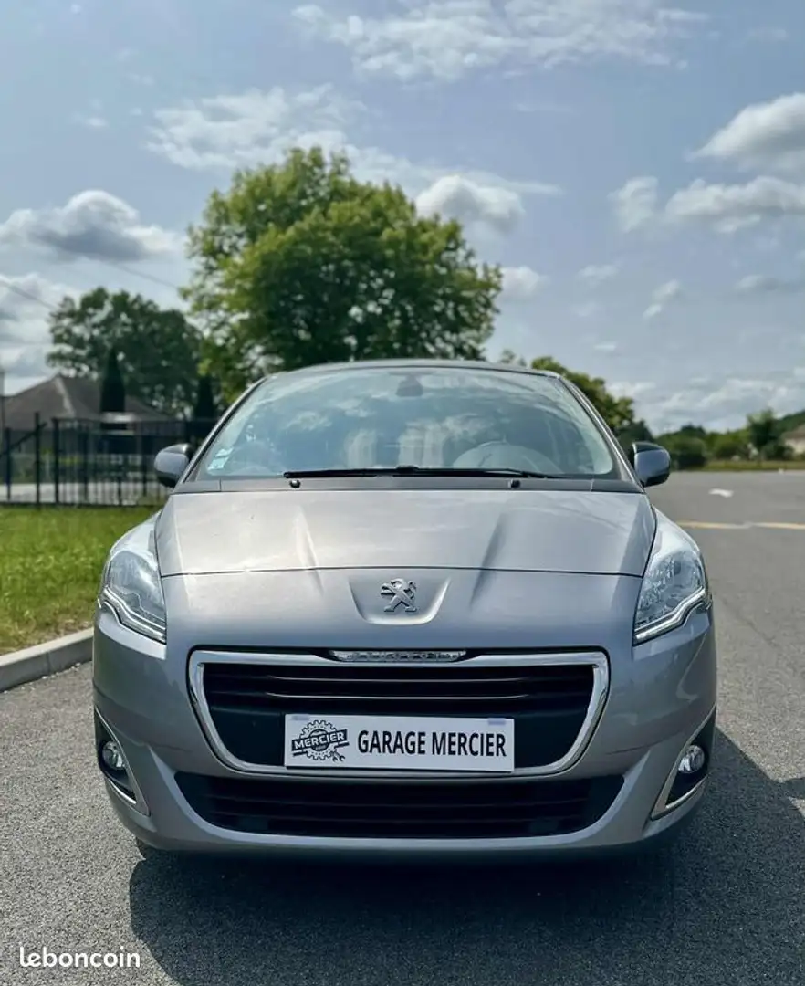 Peugeot 5008 1.6 HDI 115ch STYLE 7 PLACES Gris - 2
