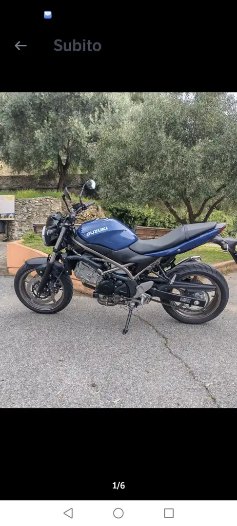 Suzuki SV 650 Bleu - 1