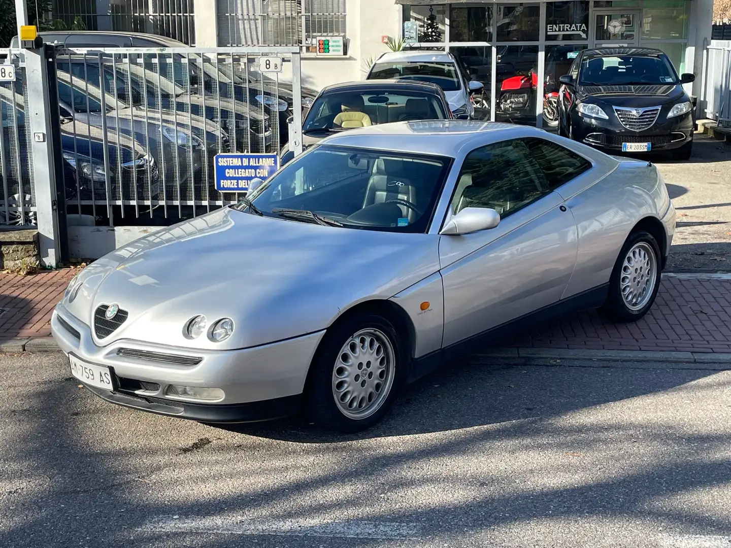 Alfa Romeo GTV GTV 2.0 ts 16v Lusso  ASI KM61000!!! Srebrny - 1