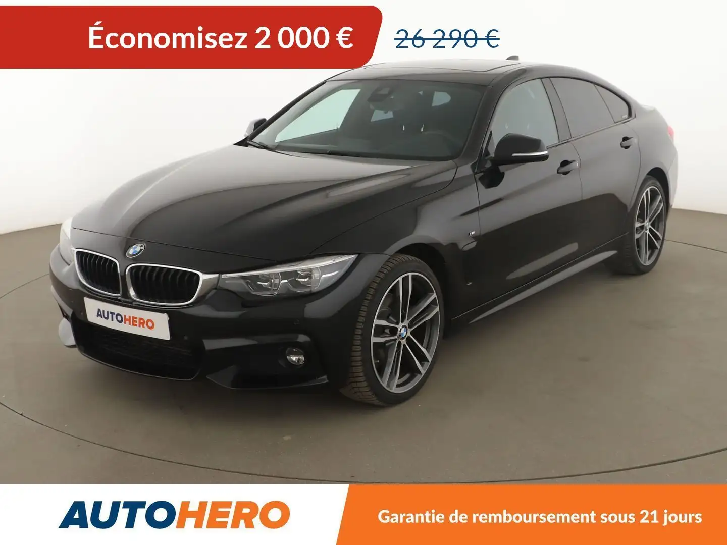 BMW 420 Gran Coupé 420d xDrive M Sport BVA8 Noir - 1