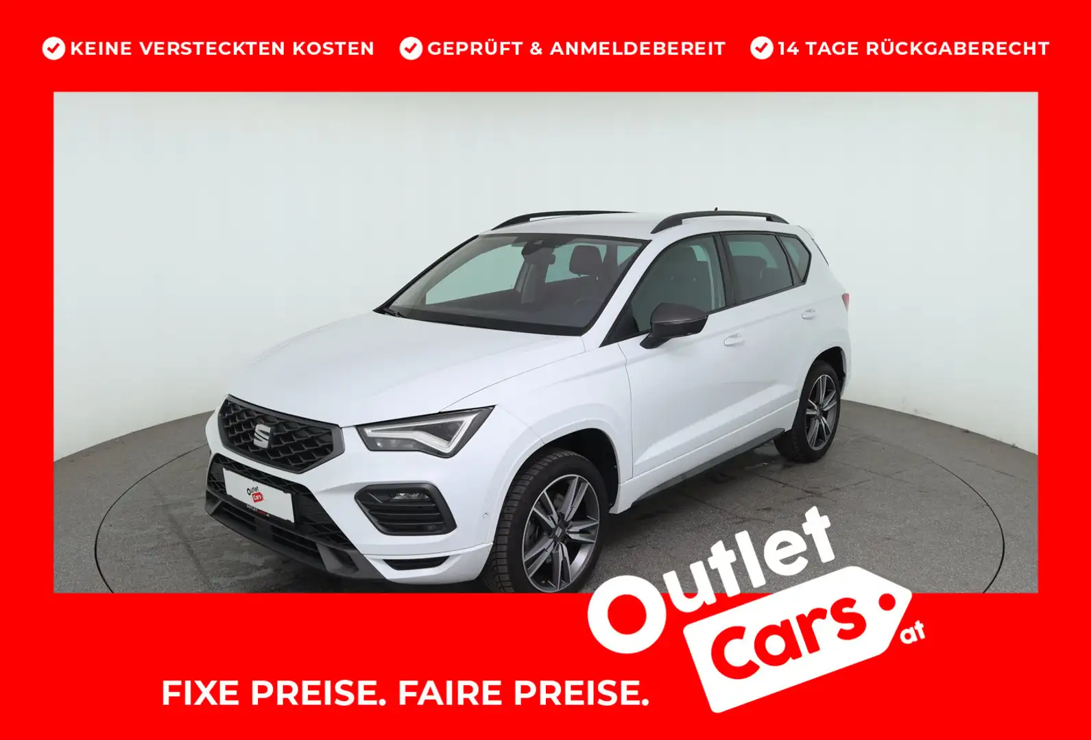SEAT Ateca FR 2.0 TDI DSG Bianco - 1