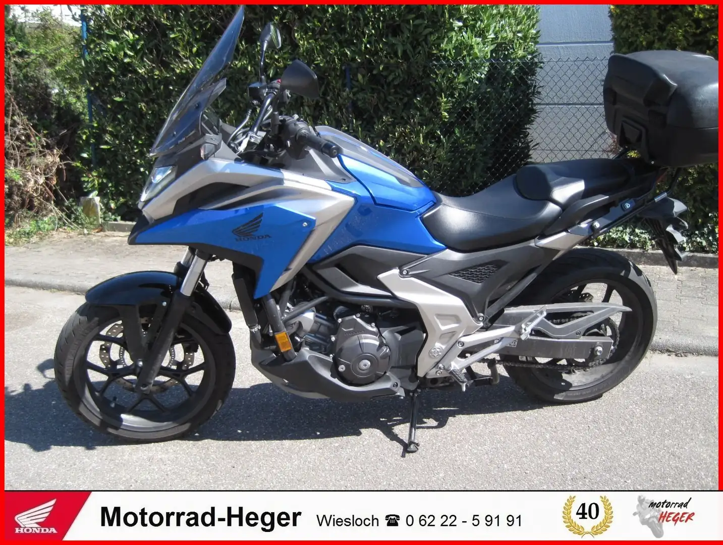 Honda NC 750 X DCT - mit Zubehör Blau - 2