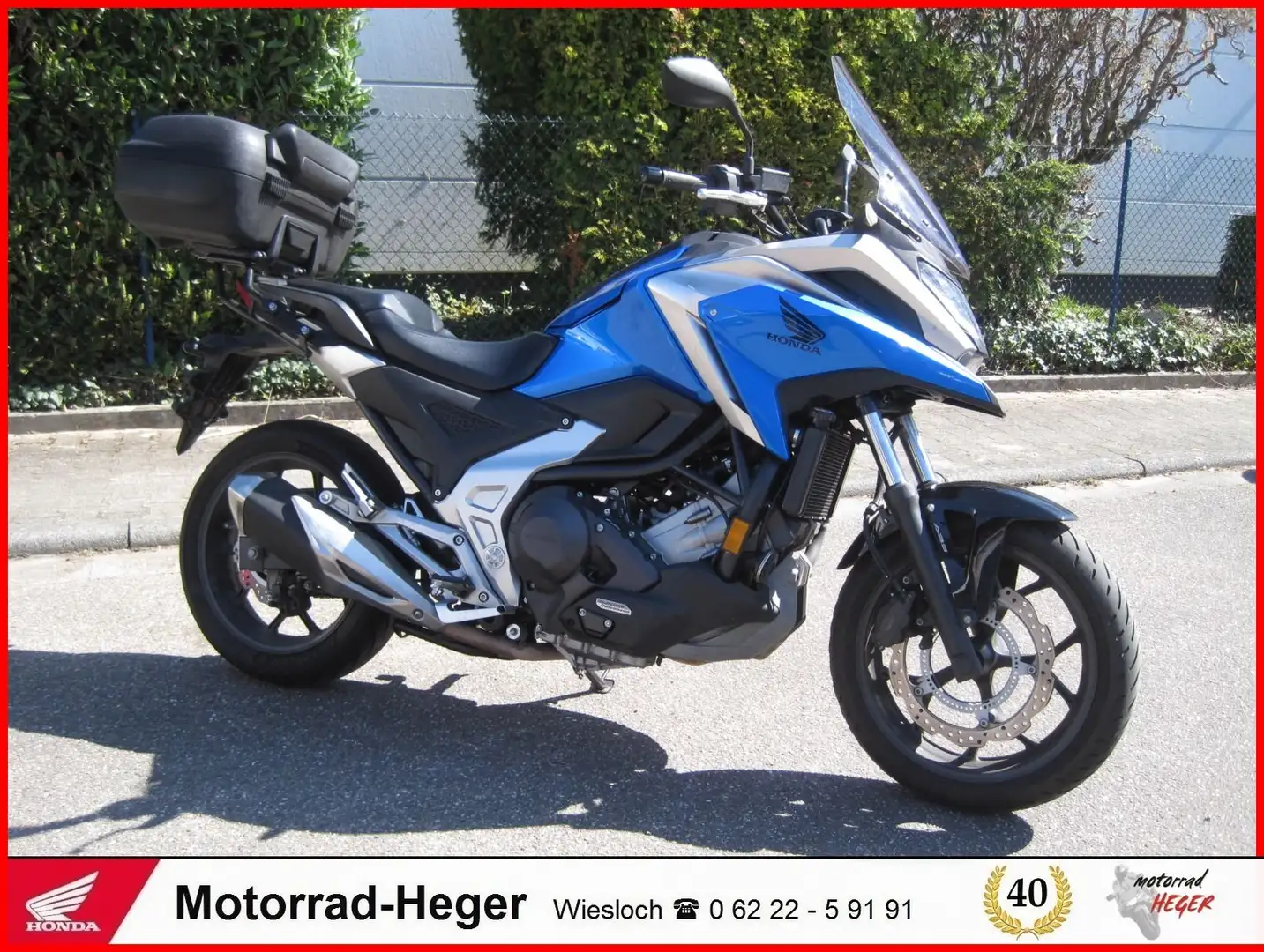 Honda NC 750 X DCT - mit Zubehör Blau - 1
