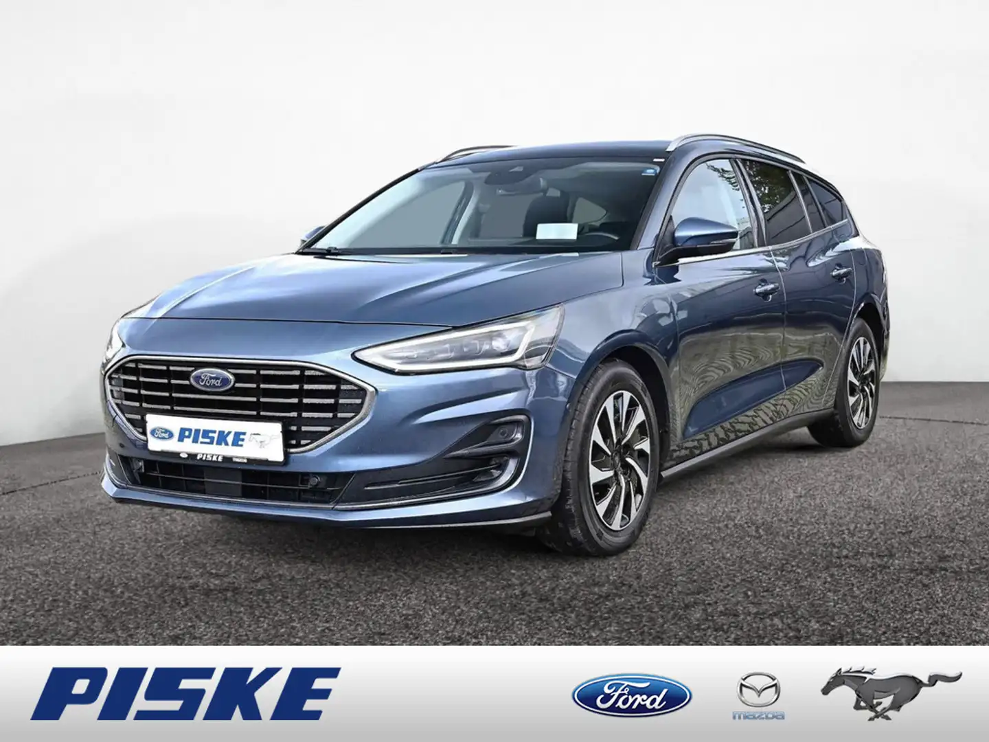 Ford Focus Titanium X SHZ NAVI ACC HUD PANO Bleu - 1