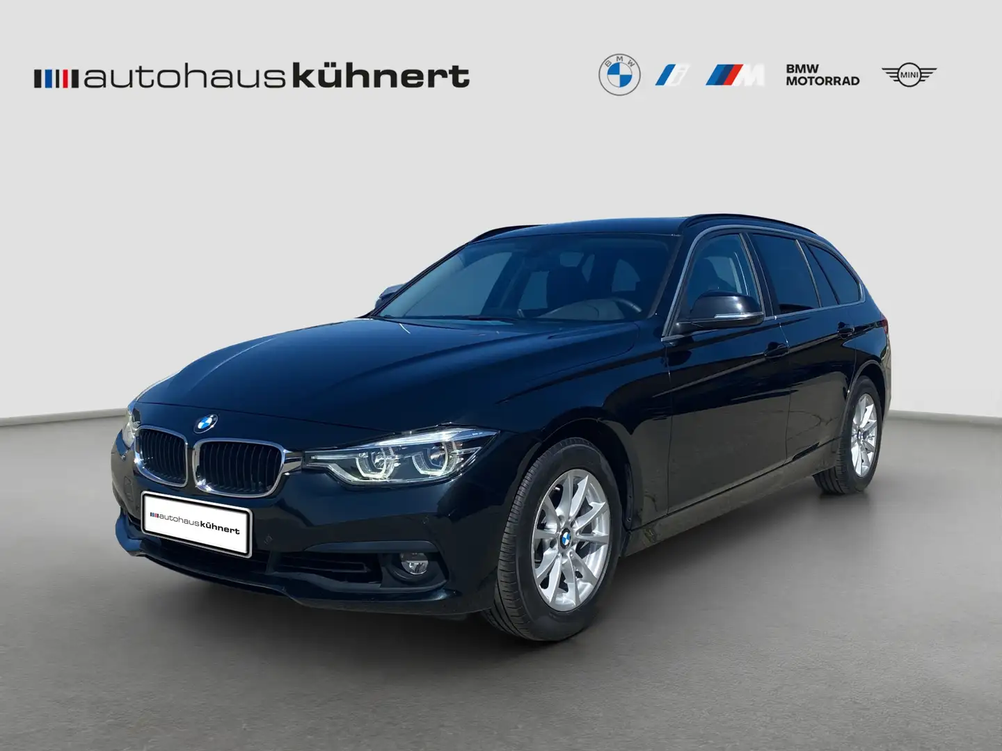 BMW 318 i Touring Advantage LED AHK Navi RFK HiFi AUT PDC Noir - 1