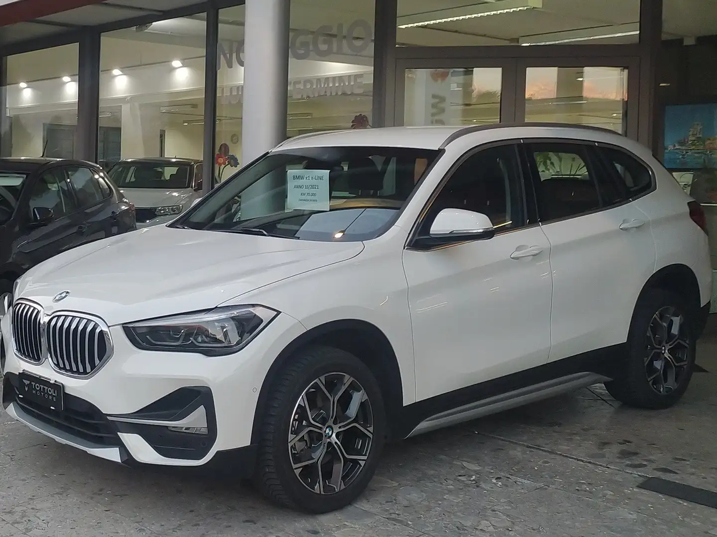 BMW X1 X1 sdrive18d XLINE PLUS auto GARANZIA  24 MESI Blanc - 2
