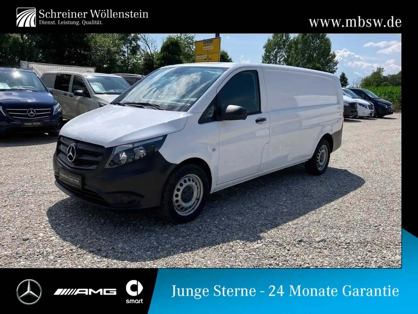 Mercedes-Benz Vito 116 CDI KA 4x4 XL *Regal* Navi*Tempomat*PDC Weiß - 1