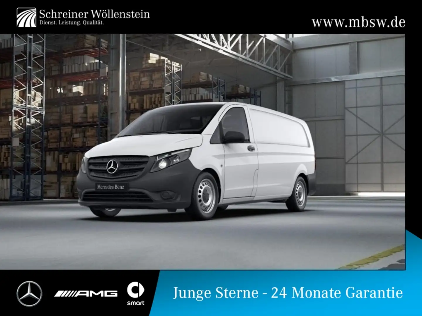Mercedes-Benz Vito 116 CDI KA 4x4 XL *Navi*Tempomat*PDC*Klima* Weiß - 1