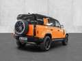 Land Rover Defender 110 S D240 Luftfederung AD Niveau StandHZG AHK-abn Orange - thumbnail 2