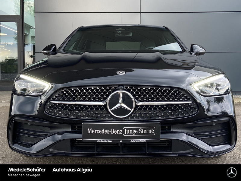 Mercedes-Benz C 300 C 300 d AMG LED Night Pano Kam Ambi LEDER ROT Park — photo 2