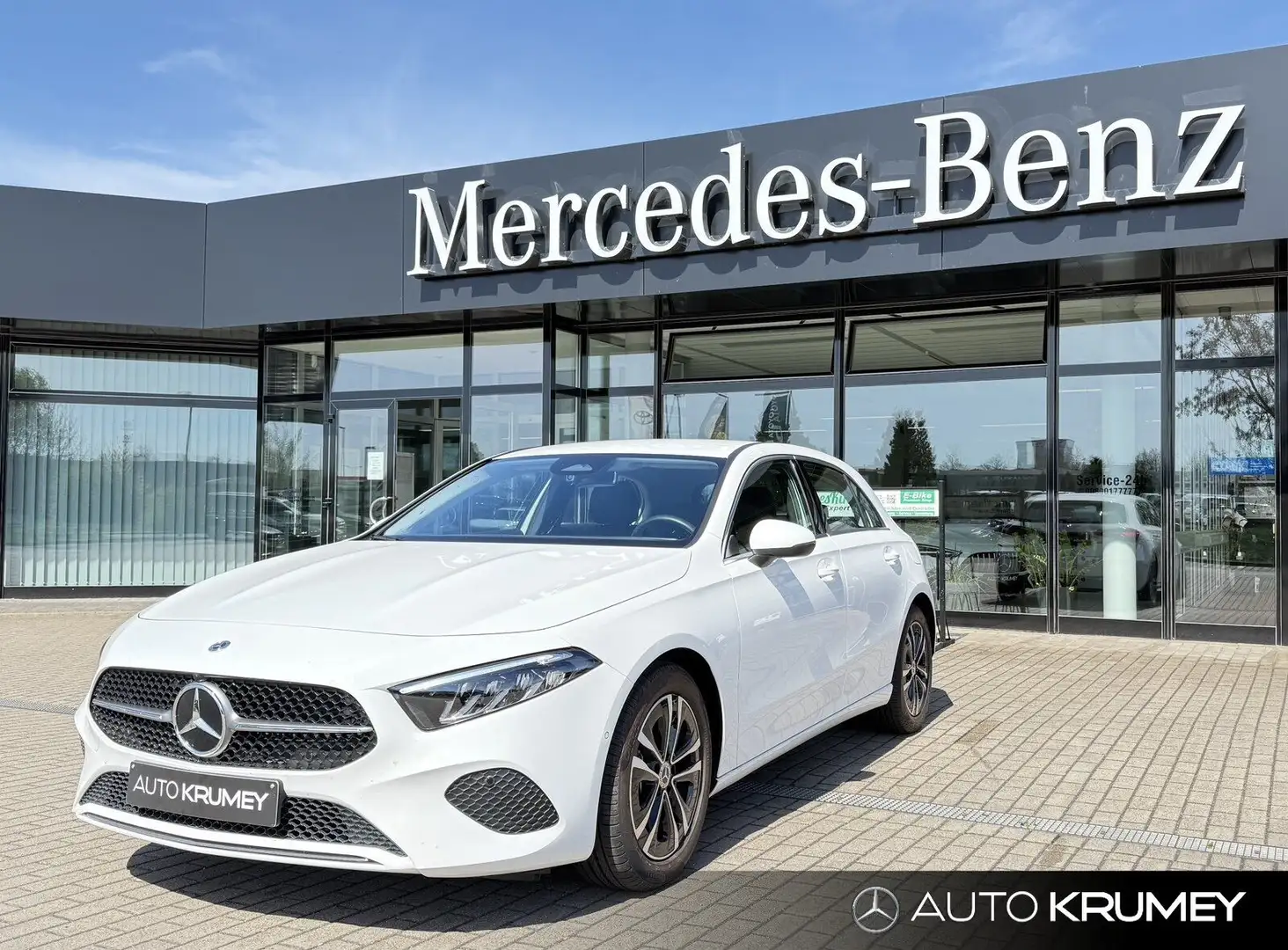 Mercedes-Benz A 180 Kompaktlimousine Progressive+Navi+LEDKlima Weiß - 2